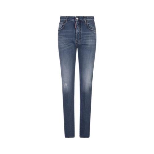 Dsquared2 Blå Skinny Jennifer Jeans Blue, Dam