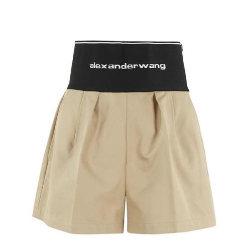 Alexander Wang Safari Shorts Beige, Dam