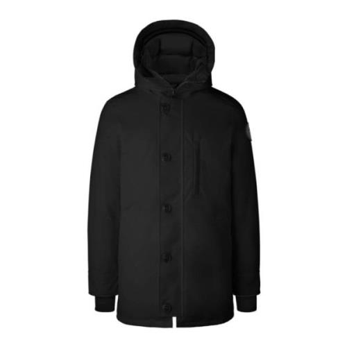 Canada Goose Herr Chateau Parka Medium Längd Black, Herr