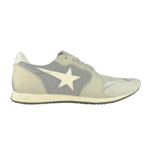 Golden Goose Sneakers i mocka med gummisula Multicolor, Herr