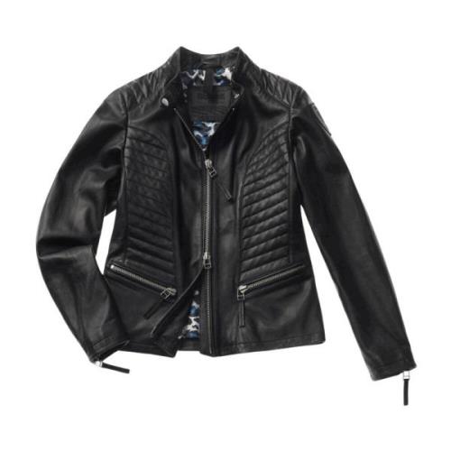 Blauer Stilig Jacka med 100% Komposition Black, Dam