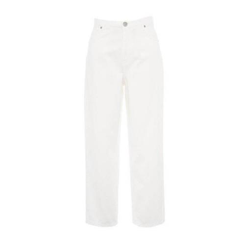 Gaëlle Paris Momfit Jeans med fickor White, Dam