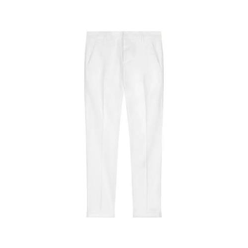 Dondup Vita bomullsstretch slim fit byxor White, Herr