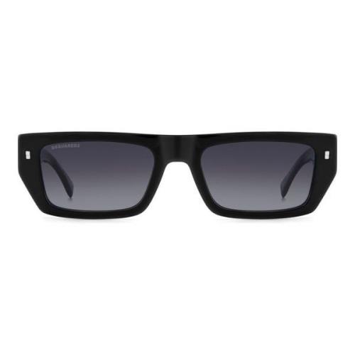 Dsquared2 Icon 0011/S Black/Grey Sunglasses Black, Herr