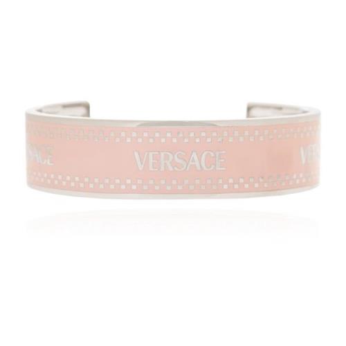 Versace Armband med logotyp Pink, Unisex