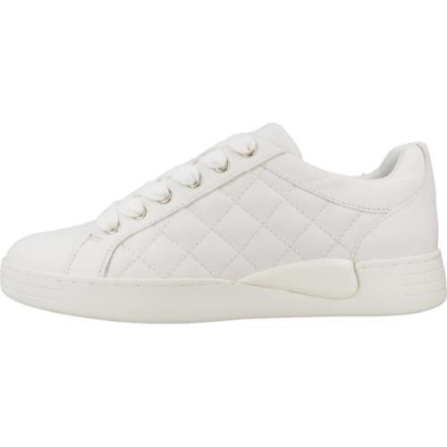 Geox Stiliga Sneakers Lauressa White, Dam