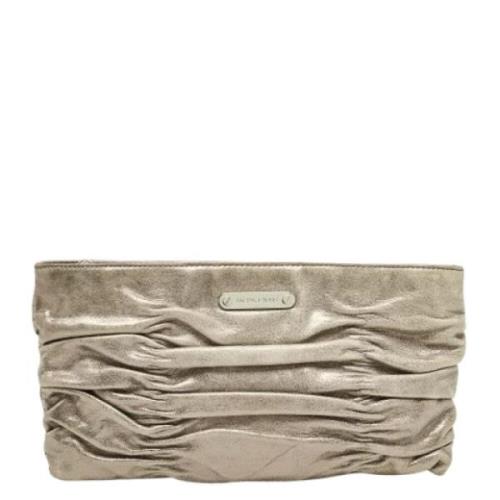 Michael Kors Pre-owned Pre-owned Laeder kuvertvskor Gray, Dam