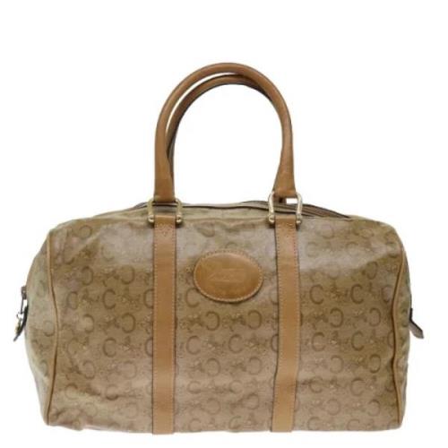 Celine Vintage Pre-owned Canvas celine-vskor Beige, Dam