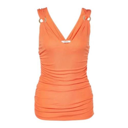 Versace Pre-owned Pre-owned Tyg toppar Orange, Dam