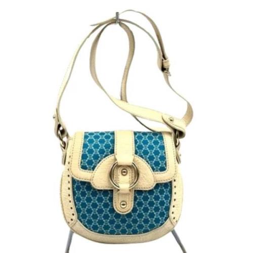 Celine Vintage Pre-owned Canvas celine-vskor Blue, Dam