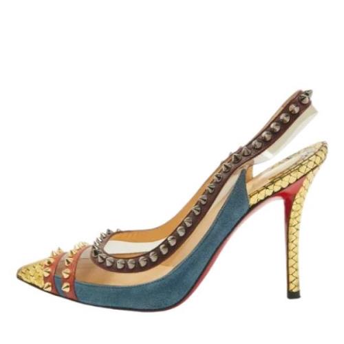 Christian Louboutin Pre-owned Pre-owned Laeder klackskor Multicolor, D...