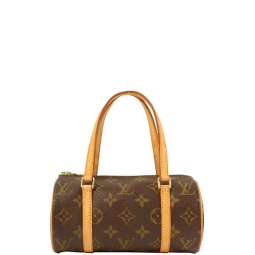 Louis Vuitton Vintage Pre-owned Canvas handvskor Brown, Dam