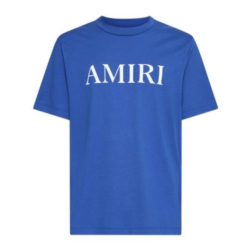 Amiri Kärna Logo Tee Blue, Herr