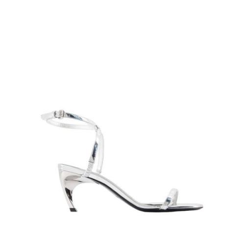 Alexander McQueen High Heel Sandals Gray, Dam