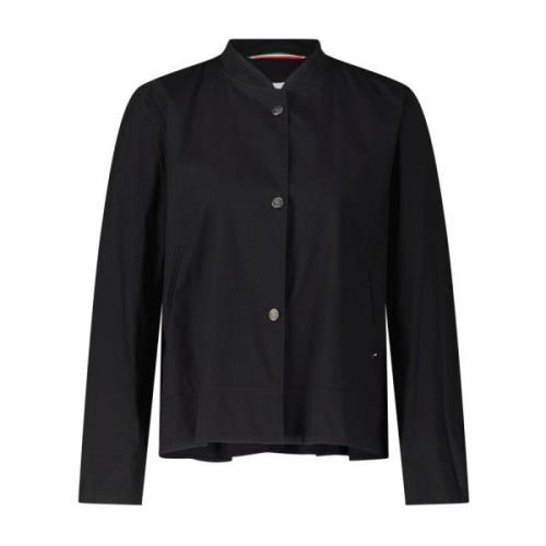 Cinque Knäppt Blouson Jacka Black, Dam