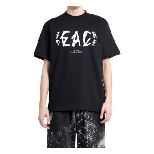 44 Label Group Svart Peace Tour T-shirt Black, Herr