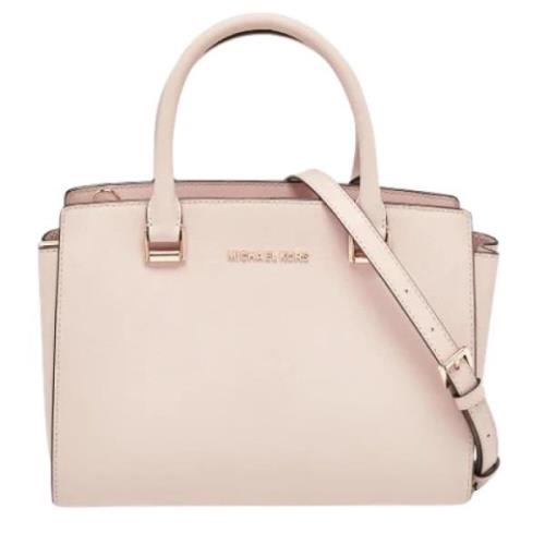 Michael Kors Pre-owned Pre-owned Laeder totevskor Pink, Dam