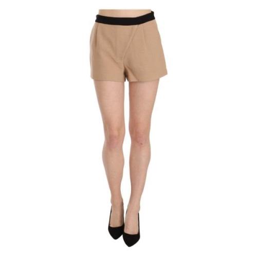 Costume National Short Shorts Beige, Dam