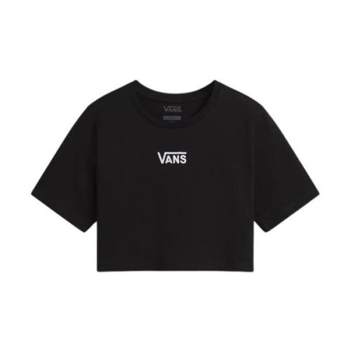 Vans Casual Bomullstee för Vardagsbruk Black, Dam