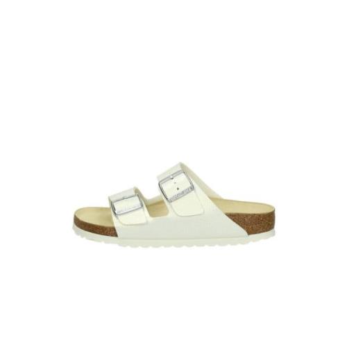 Birkenstock Beqväma Sandaler för Vardagsbruk White, Dam