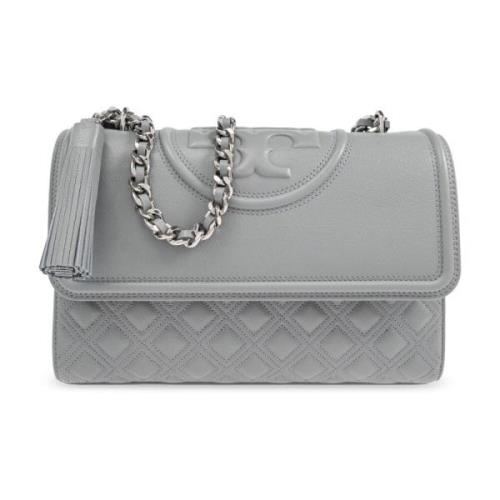 Tory Burch Mjuk axelväska Gray, Dam