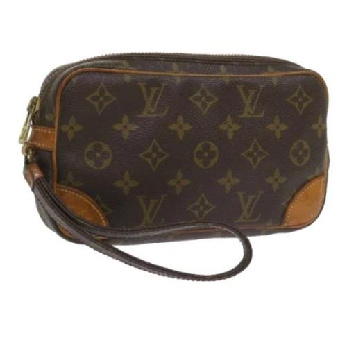 Louis Vuitton Vintage Pre-owned Canvas kuvertvskor Brown, Dam