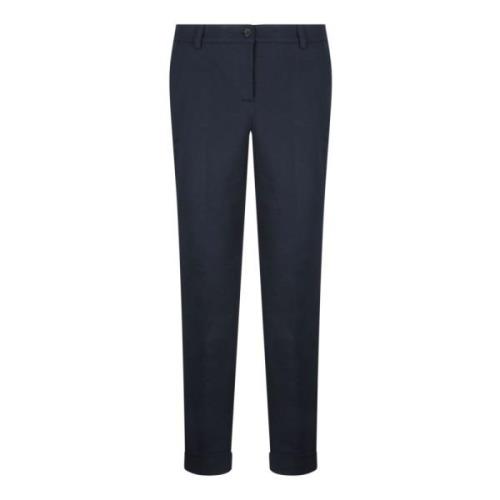 P.a.r.o.s.h. Cyber Pant 812, Stilren och Trendig Blue, Dam