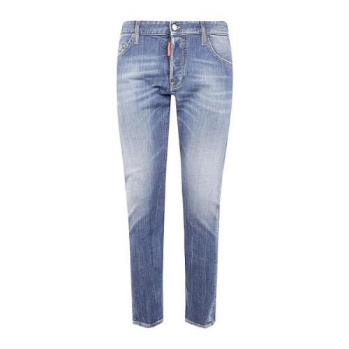 Dsquared2 Marinblå Twist Jeans Blue, Herr