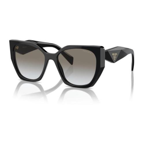 Prada Metallram Dam Solglasögon Kollektion Black, Dam