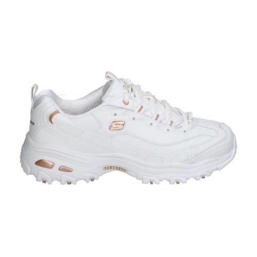 Skechers Dam Sportiga Sneakers White, Dam