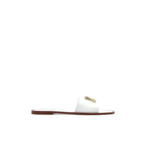 Dolce & Gabbana Bianca Slides White, Dam