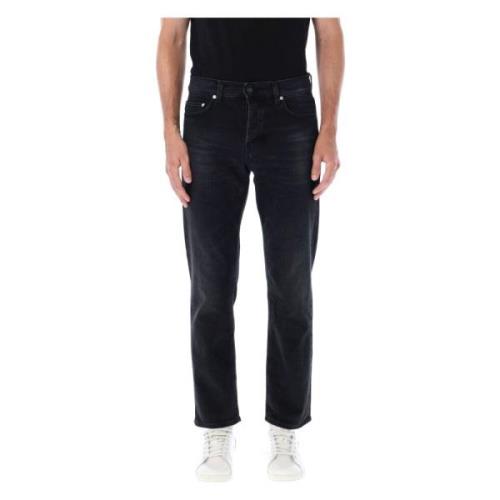 Haikure Svart Tokyo Slim Jeans Black, Herr