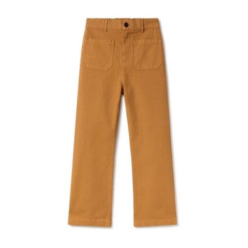 Twothirds Cropped Trousers Yellow, Dam
