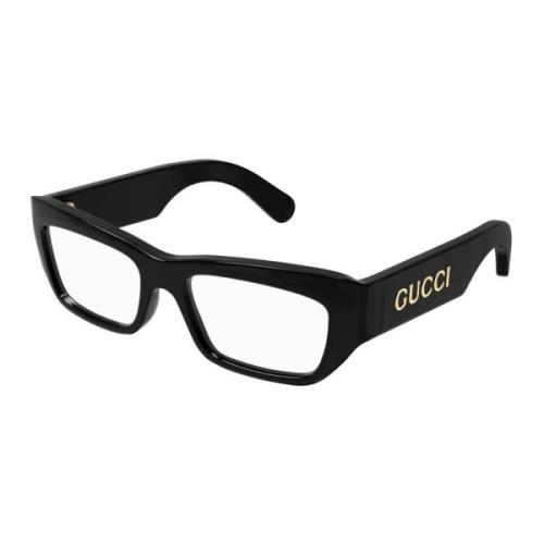 Gucci Svart Transparent Gg1297O Glasögon Black, Herr