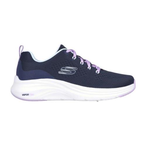 Skechers Lättvikts Trendig Sneaker Blue, Dam