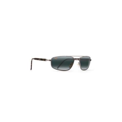 Maui Jim Stiliga Grå Solglasögon Black, Unisex