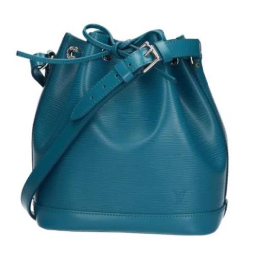 Louis Vuitton Vintage Pre-owned Tyg louis-vuitton-vskor Blue, Dam