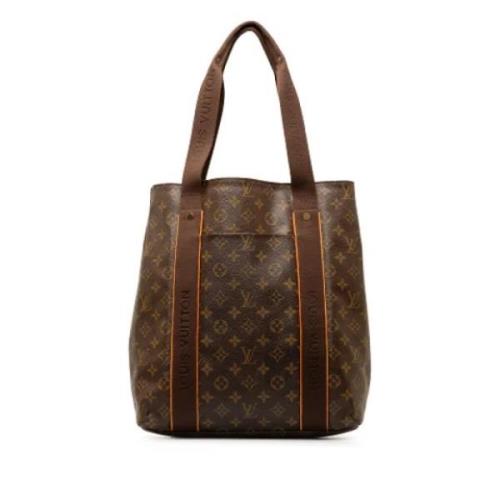 Louis Vuitton Vintage Pre-owned Canvas handvskor Brown, Dam