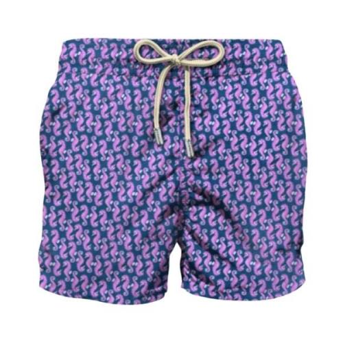 MC2 Saint Barth Herr Badkläder Badshorts Blue, Herr