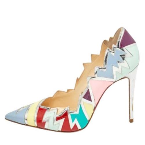 Christian Louboutin Pre-owned Pre-owned Laeder klackskor Multicolor, D...