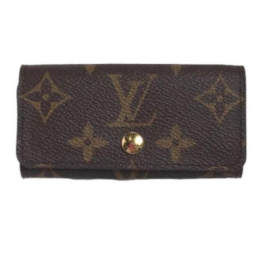 Louis Vuitton Vintage Pre-owned Canvas nyckelhllare Brown, Dam