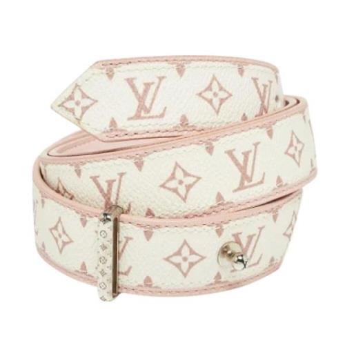 Louis Vuitton Vintage Pre-owned Canvas skrp Pink, Dam