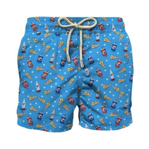 MC2 Saint Barth Herr Badkläder Badshorts Blue, Herr