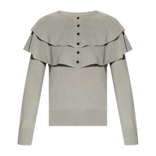 Lisa Yang Sweater `Aubrey` Gray, Dam