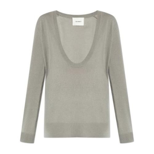 Lisa Yang Sweater `Josie` Gray, Dam