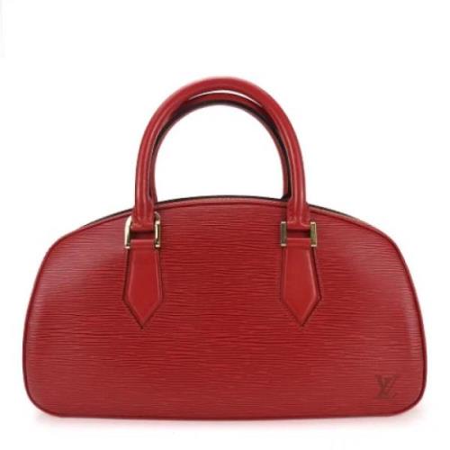 Louis Vuitton Vintage Pre-owned Tyg louis-vuitton-vskor Red, Dam