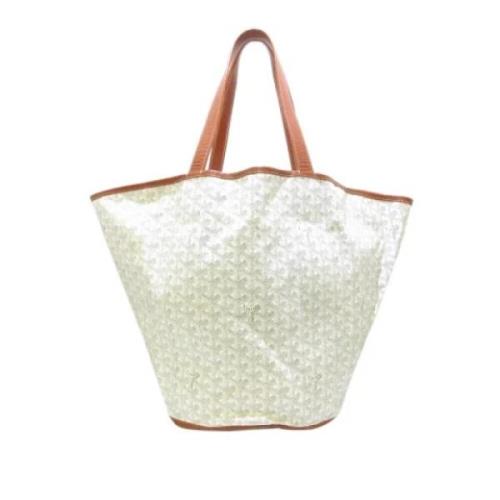 Goyard Vintage Pre-owned Tyg totevskor Gray, Dam