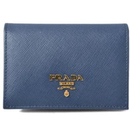 Prada Vintage Pre-owned Tyg plnbcker Blue, Dam