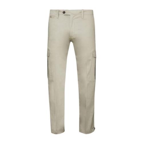 Liu Jo Cargo Byxor Beige Fallskärms Tyg Beige, Herr