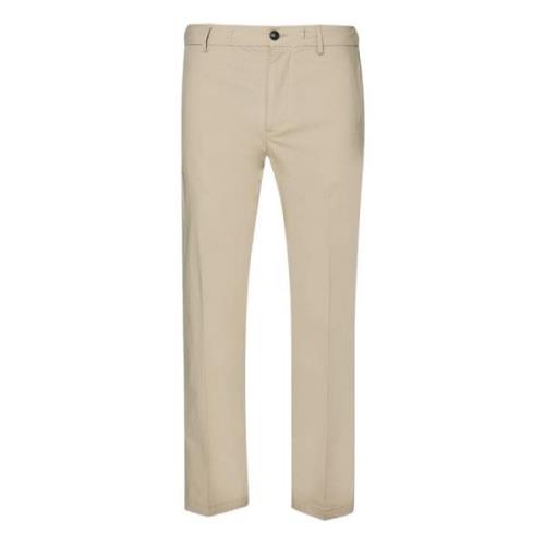 Liu Jo Beige Chino Byxor Fallskärmsväv Beige, Herr